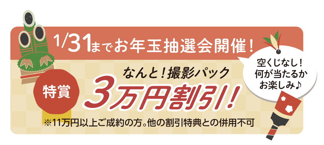 お年玉抽選会